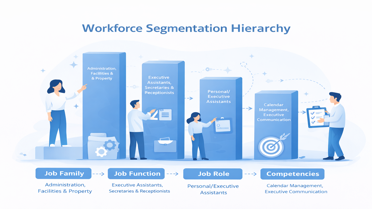 4 levels workforce segmentation